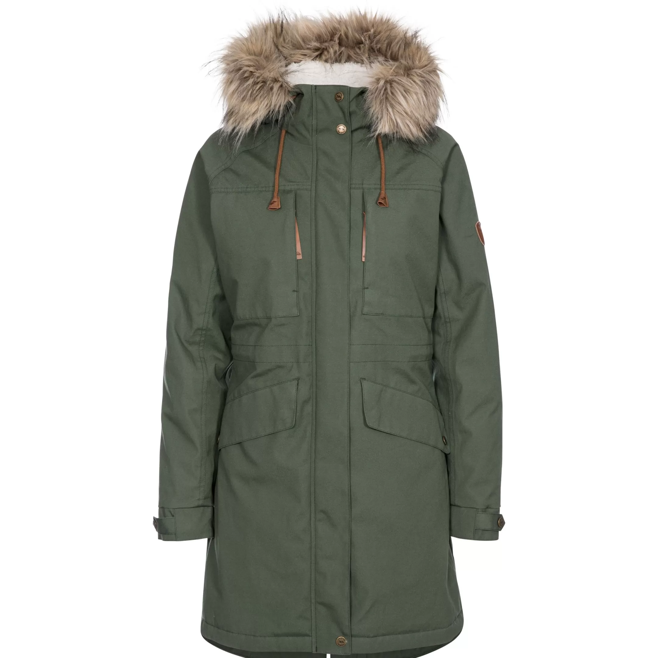 Womens Waterproof Parka Jacket Faithful | Trespass Discount