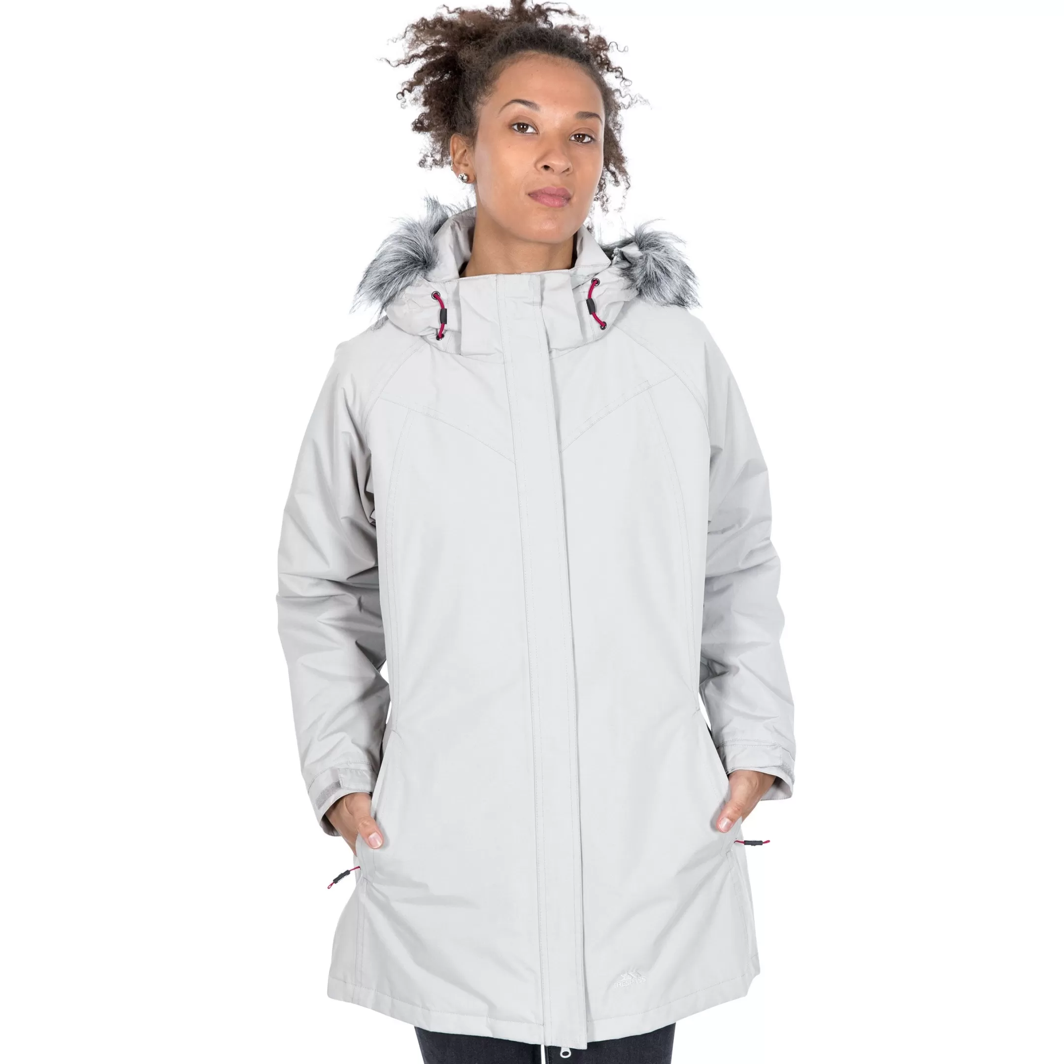 Womens Waterproof Parka Jacket San Fran | Trespass Hot