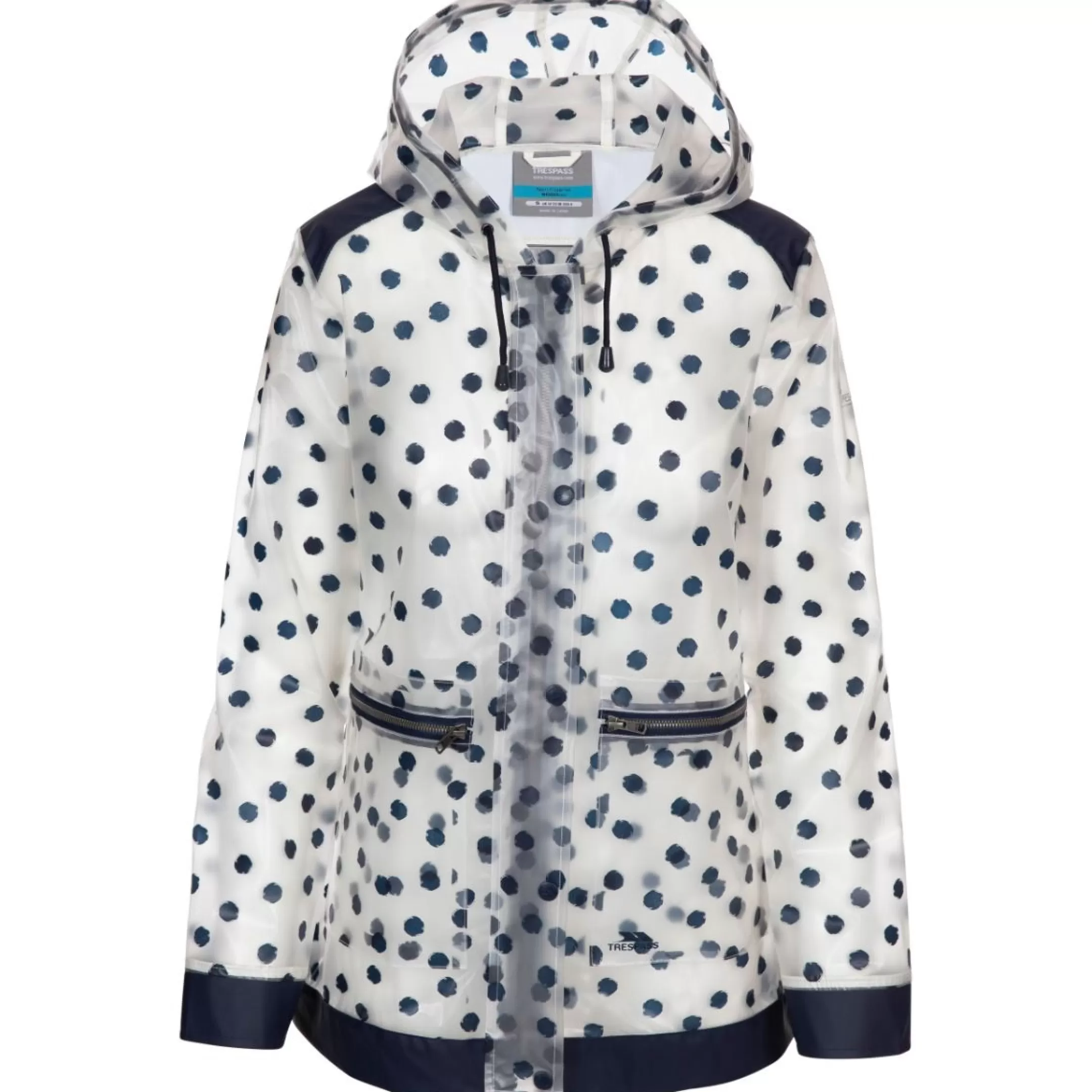 Womens Waterproof Shell Jacket Gush | Trespass Clearance
