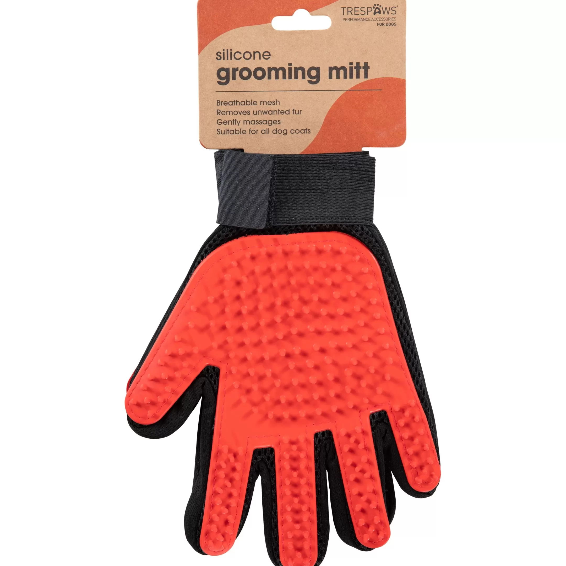 Trespaws Dog Grooming Mitts Teddy | Trespass Cheap
