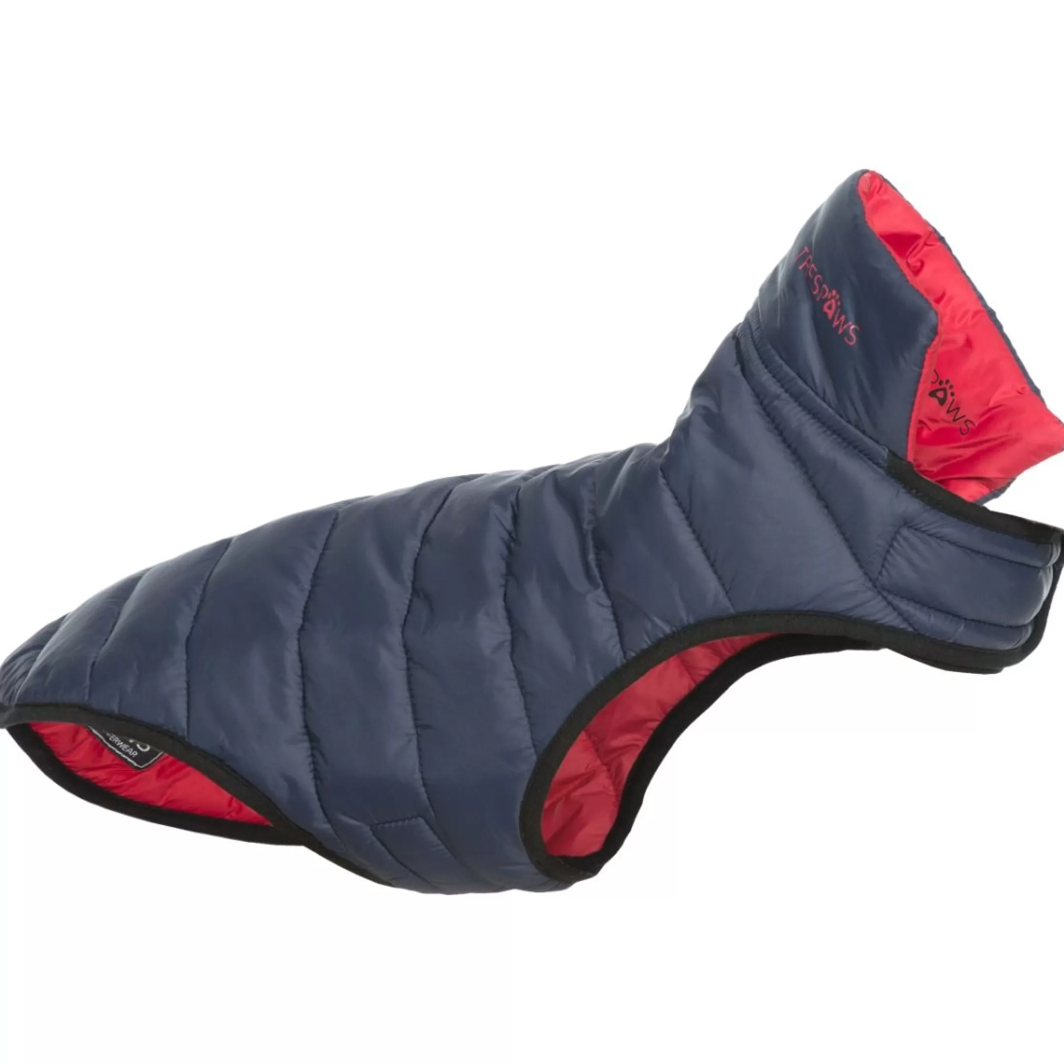 Trespaws Large Quilted Reversible Packaway Dog Jacket in Flint Kimmi | Trespass Fashion