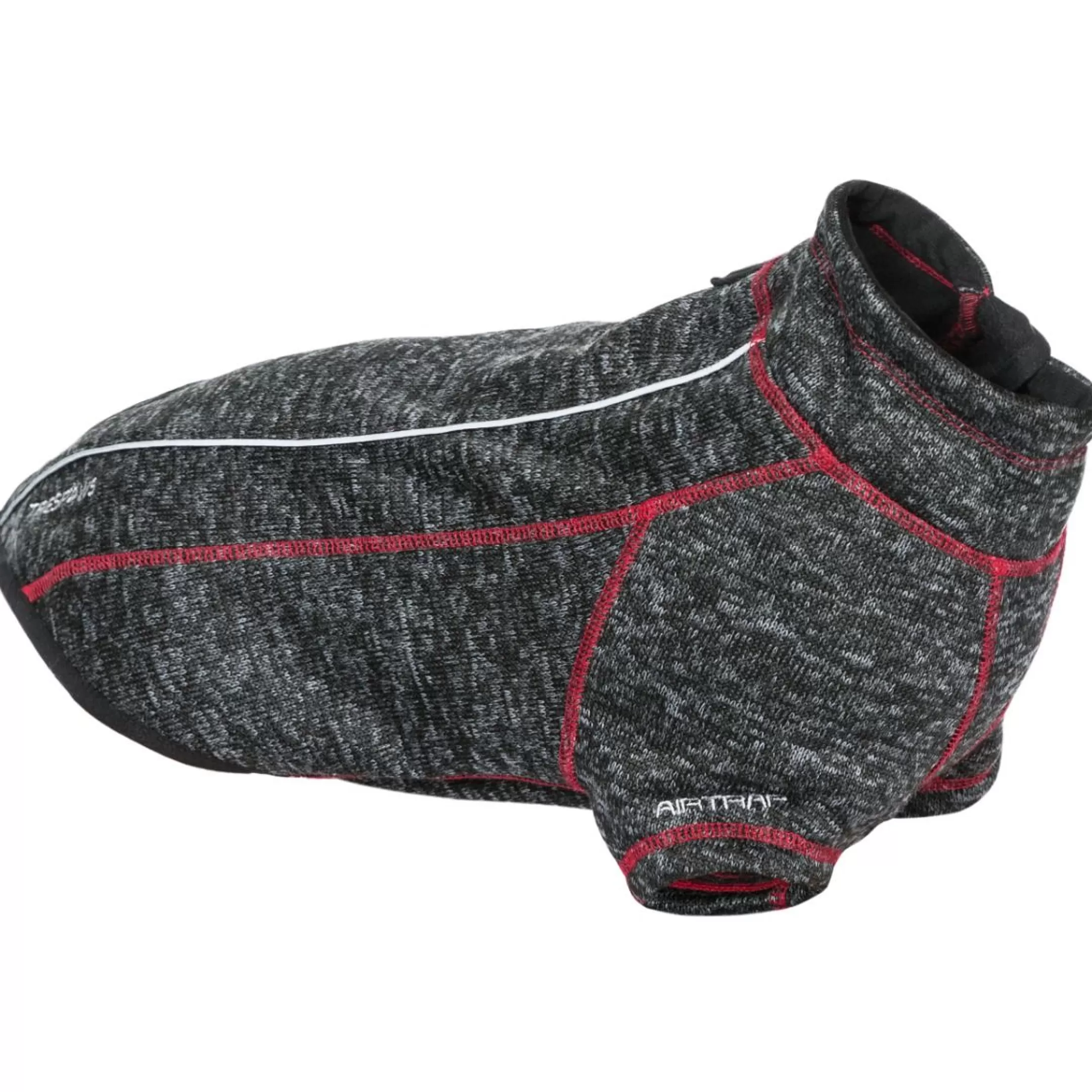 Trespaws Large Windproof Dog Fleece AT300 in Black Melange Boomer | Trespass Cheap