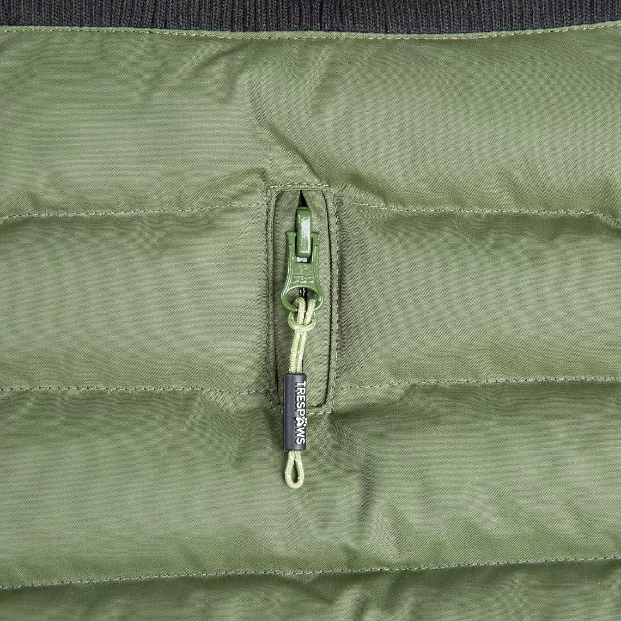 Trespaws Medium Eco Friendly Dog Puffer Jacket in Khaki Lloyd | Trespass Shop