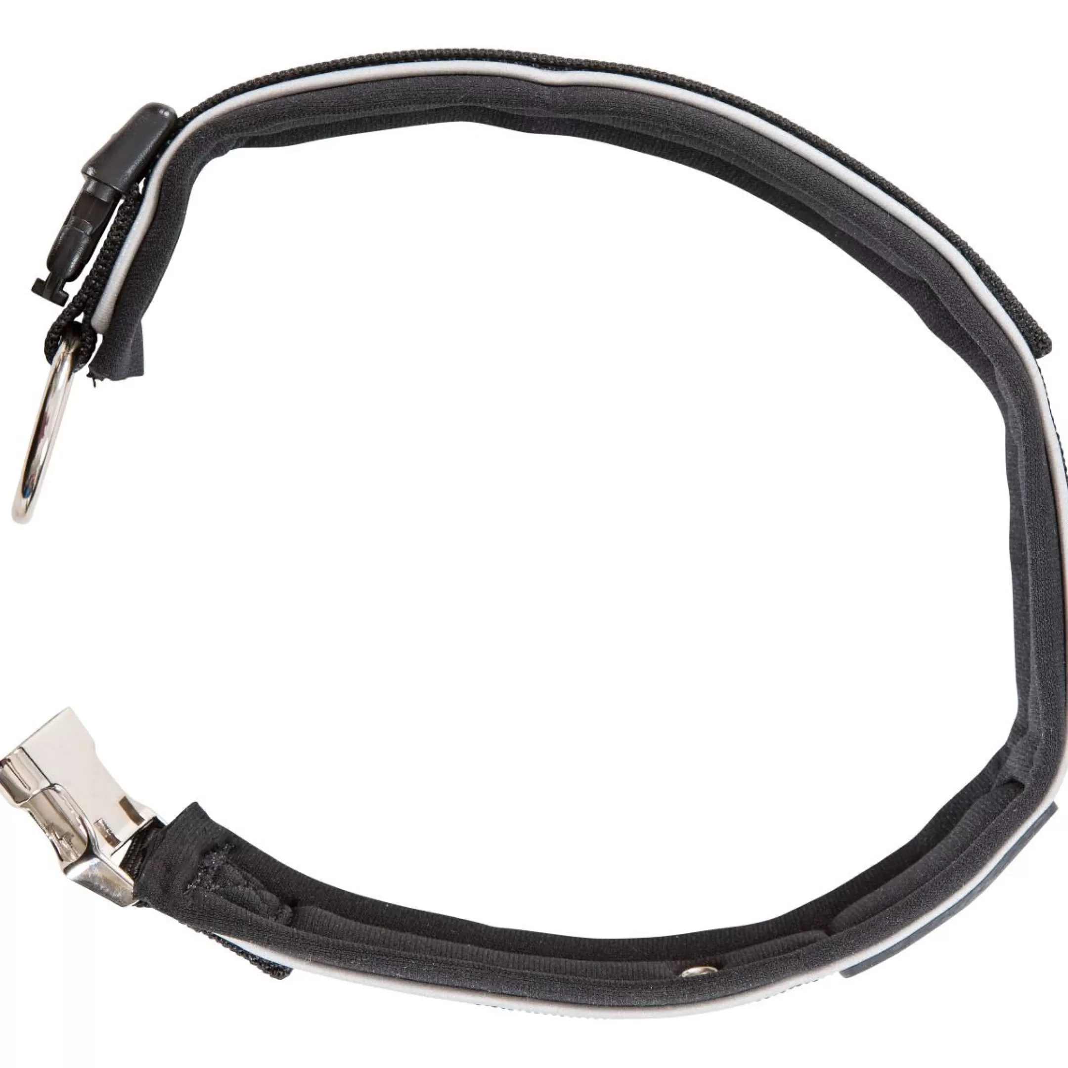 Trespaws Small Reflective Soft Touch Dog Collar in Black Keira | Trespass Sale
