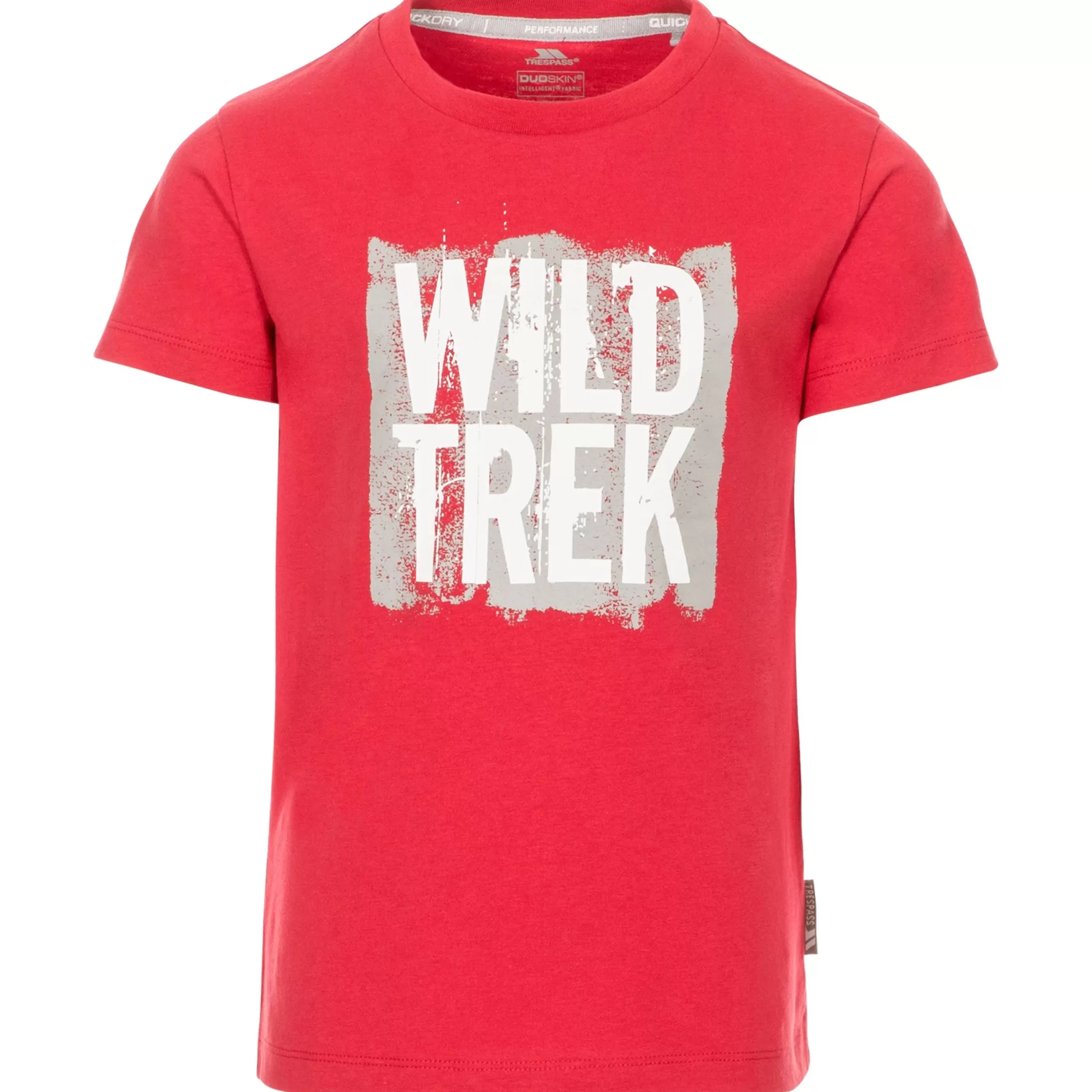Zealous Kids' Printed T-Shirt | Trespass Cheap